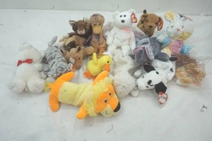 lot 208 image: Beanie Babies , Duck, Dog, horse and more