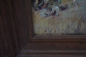 lot 259 image: 1908 Signed Western Picture