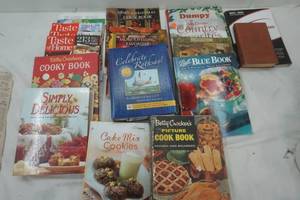 lot 271 image: Variety of Cook Books, Country Favs, Betty Crocker and more
