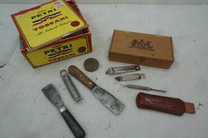 lot 322 image: Cigar Boxes, and tools included