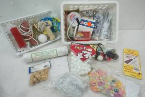lot 329 image: Craft supplies