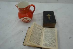 lot 332 image: Check pitcher and old books