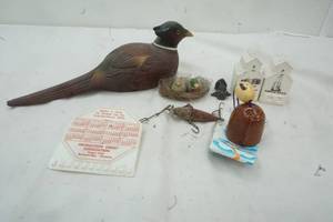 lot 423 image: Vintage advertising items, Japanese metal bell