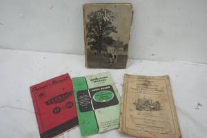 lot 427 image: Vintage farm books, manuals