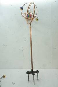 lot 460 image: Decorative Copper & Brass Garden Sprinkler