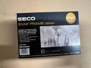 27 x 41 Aluminum Snap Frame