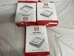 2500 Sheets of TruRed Copy Paper - 8.5 x 11