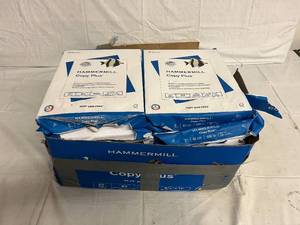 5000 Sheets of Hammermill Copy Paper - 8.5 x 11