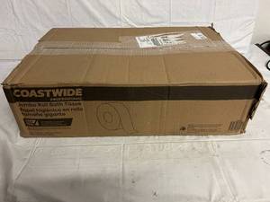 12 Rolls of Jumbo Roll Bath Tissue
