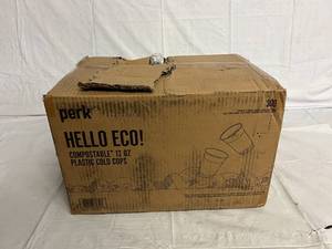 300 Perk 12oz Plastic Cold Cups