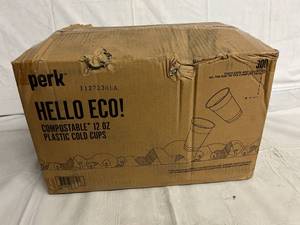 300 Perk 12oz Plastic Cold Cups