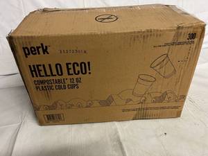 300 Perk 12oz Plastic Cold Cups
