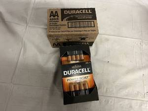 56 Duracell AA Batteries