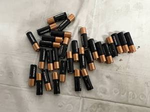 30 Duracell AA Batteries