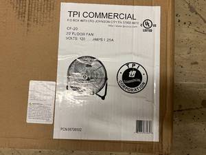 TPI Commercial 20 Floor Fan
