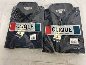2 Navy Blue Dress Shirts - 2XL