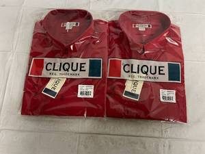 2 Red Dress Shirts - 3XL
