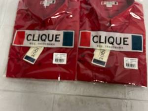 2 Red Dress Shirts - 3XL