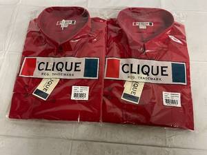 2 Red Dress Shirts - 3XL