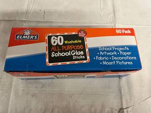 60 Pack of Elmers All Purpose Glue Sticks