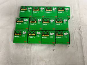 12 Rolls of Scotch Magic Tape