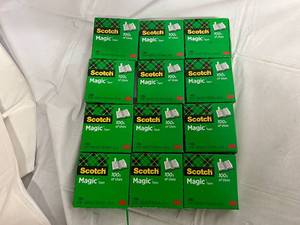 12 Rolls of Scotch Magic Tape