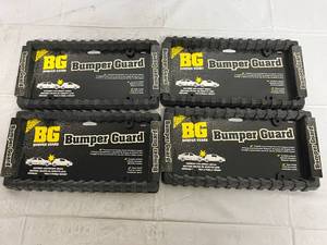4 Bumper Guard License Plate Covers