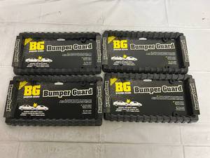4 Bumper Guard License Plate Covers