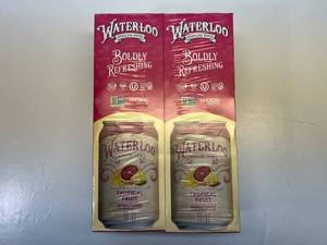 2x 12-12oz Cans Waterloo-Tropical Fruit
