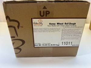 K. 252 x 1.25oz Baker Boy Honey Wheat Rolls