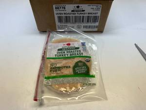 K. 12x 6oz Applegate Organics Oven Roasted Turkey Breast