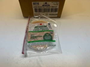 K. 12x 6oz Applegate Organics Oven Roasted Turkey Breast