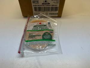 K. 12x 6oz Applegate Organics Oven Roasted Turkey Breast