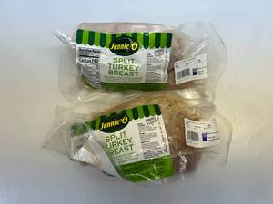 B. 2x Jennie-O Split Turkey Breasts