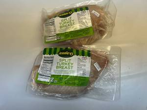B. 2x Jennie-O Split Turkey Breasts