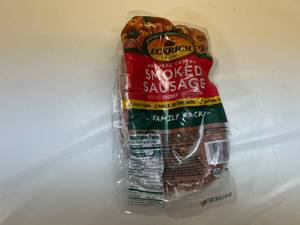 G. Eckrich Smoked Sausage-2.44lb Family Pack
