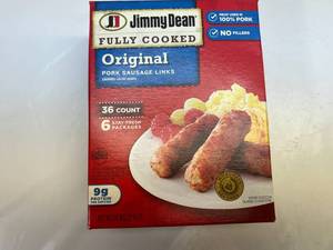 L. 36ct Jimmy Dean Original Sausage Links
