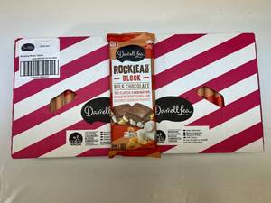 II.  24x 6.4oz Rock Lea Road Milk Chocolate Block