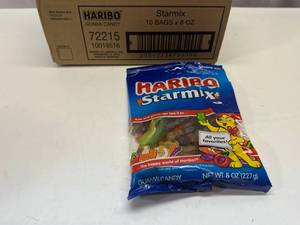10x 8oz Haribo Starmix Gummi Candy