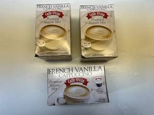 KK. 3x 12 K-Cups Caffe DVita French Vanilla Cappuccino