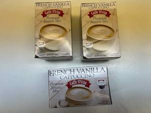 KK. 3x 12 K-Cups Caffe DVita French Vanilla Cappuccino