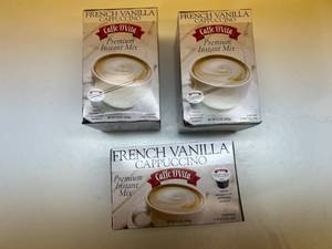 KK. 3x 12 K-Cups Caffe DVita French Vanilla Cappuccino