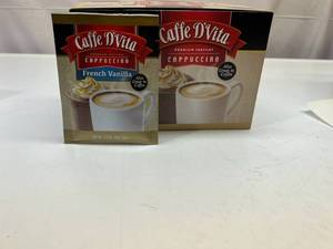 KK. 24x .5oz Caffe DVita Premium Instant Cappuccino