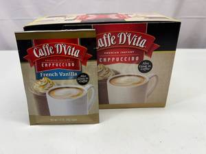 KK. 24x .5oz Caffe DVita Premium Instant Cappuccino