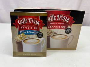 KK. 24x .5oz Caffe DVita Premium Instant Cappuccino