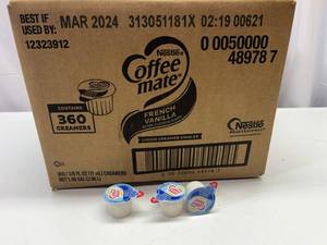 360x Coffee Mate Creamer-French Vanilla