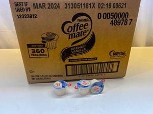360x Coffee Mate Creamer-French Vanilla