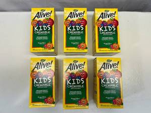 KK. 6x 120 Natures Way Alive Kids