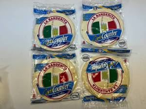 KK. 4x 8ct La Banderita Carb Counter Flour Tortillas