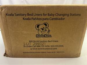 Koala Sanitary Bed Liners for Baby Changing Station